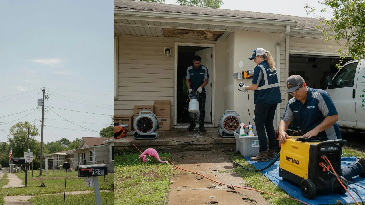 Storm Damage Water Removal in Hot Springs, AR near me